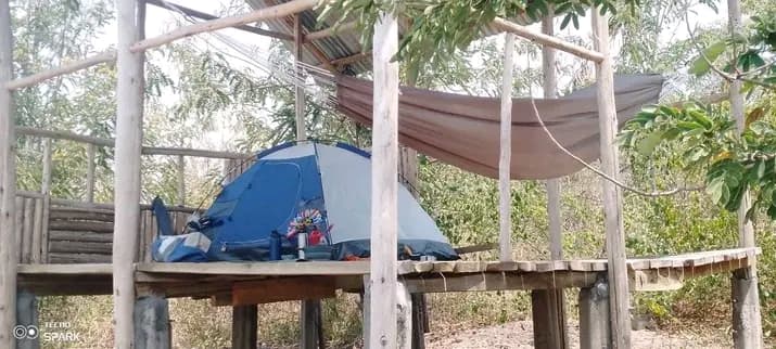 Book your camping stay with your own tent now with green pearl adventures